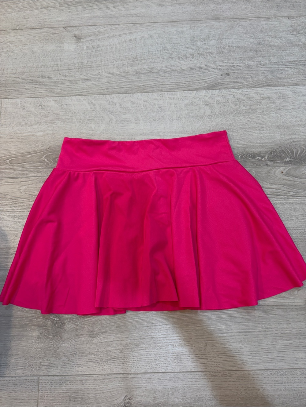 Women’s Pink Flared Skirt - Classic Fit